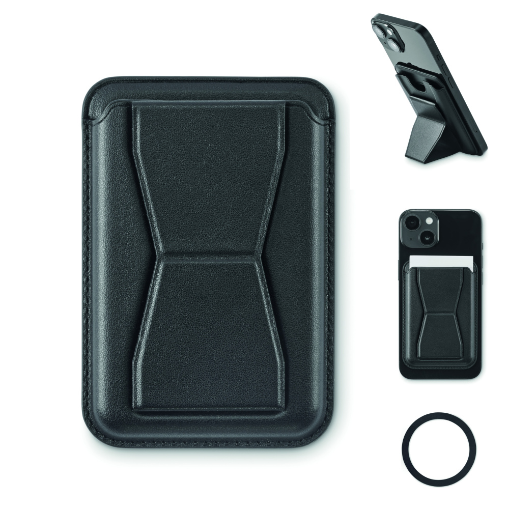 Logotrade ärikingituse foto: LEAMAG magnetiline PU kaardihoidja